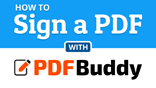 How to sign a PDF file